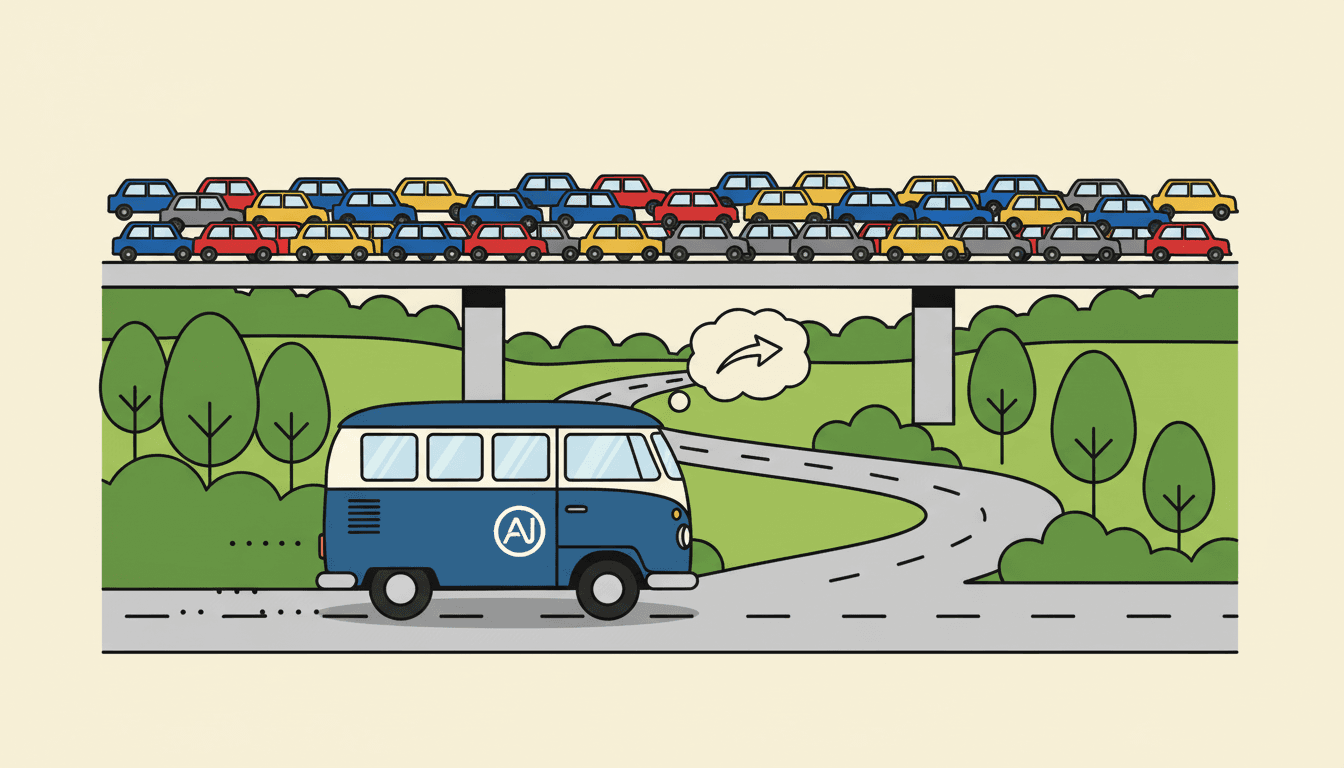 AI Struggle Bus taking a different route while others are stuck